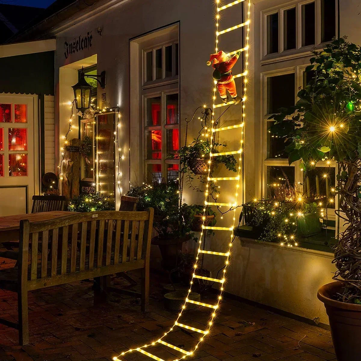 Outdoor Lighting Strip - Lampu tangga LED untuk dekorasi Natal
