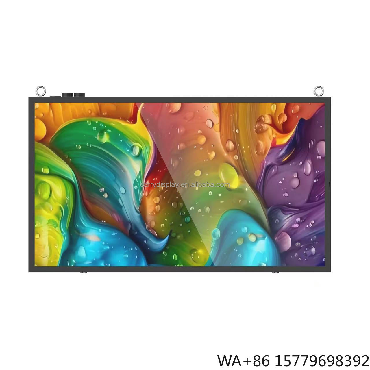 Color Changing Outdoor - Kios Signage Digital Multimedia Totem Dinding