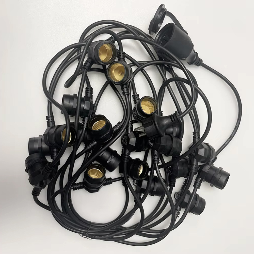 Outdoor Lighting Strip - Kabel LED 10M Kelas Komersial Tahan