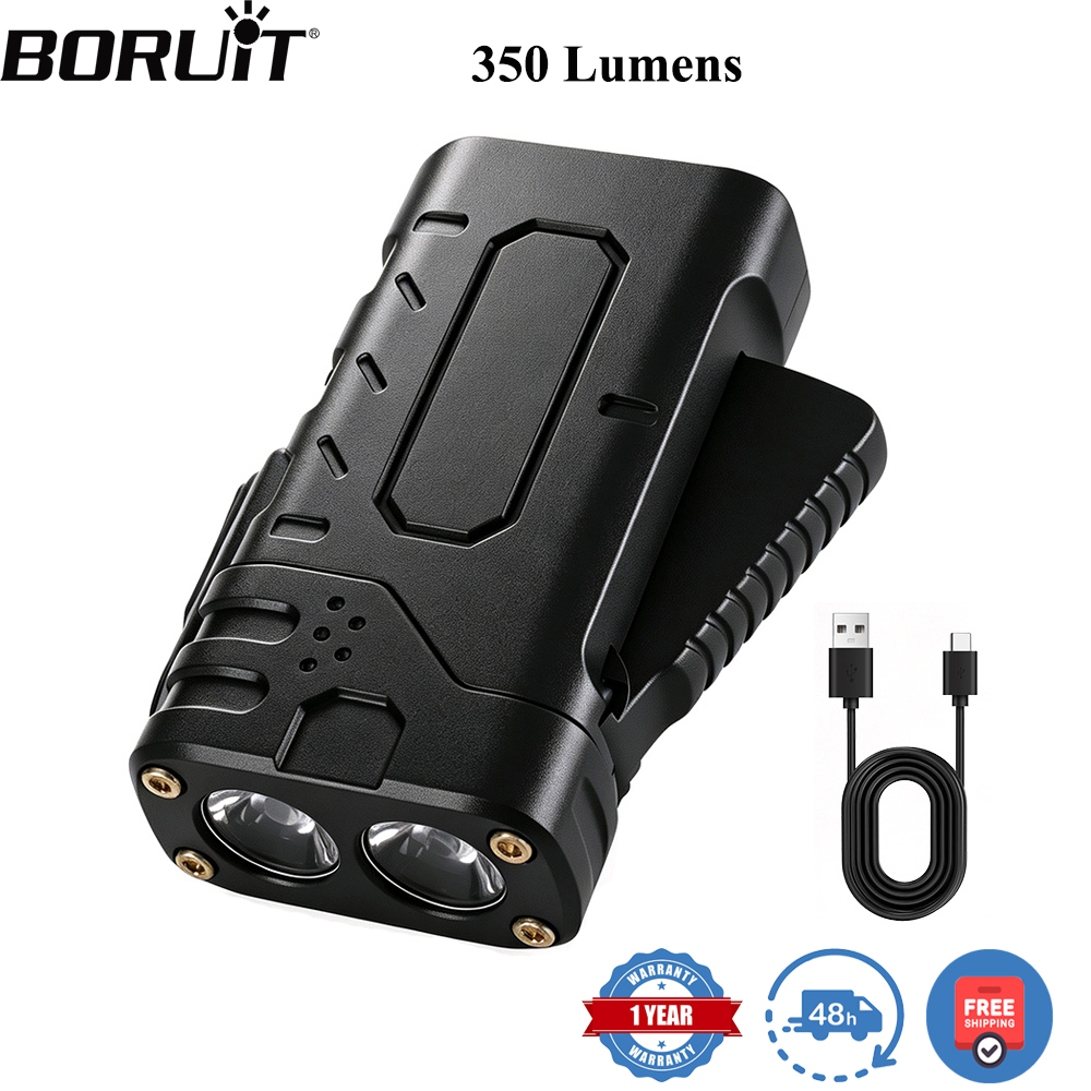 Outdoor Lighting Junction Box - BORUIiT Senter LED EDC dengan Engkol