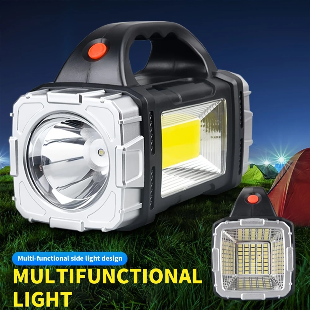 Outdoor Lighting For Camping - Senter LED Tenaga Surya USB Portabel