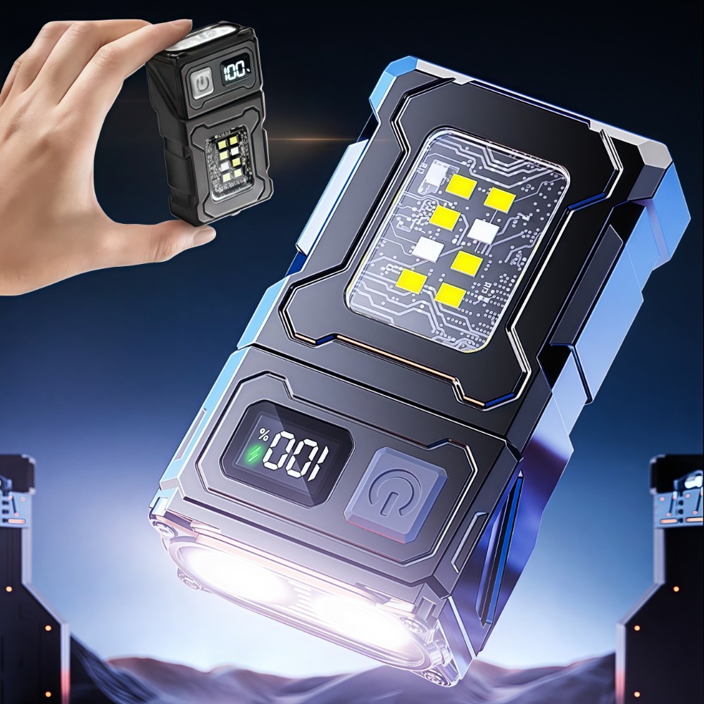 Outdoor Lighting For Camping - Senter LED Mini Isi Ulang dengan