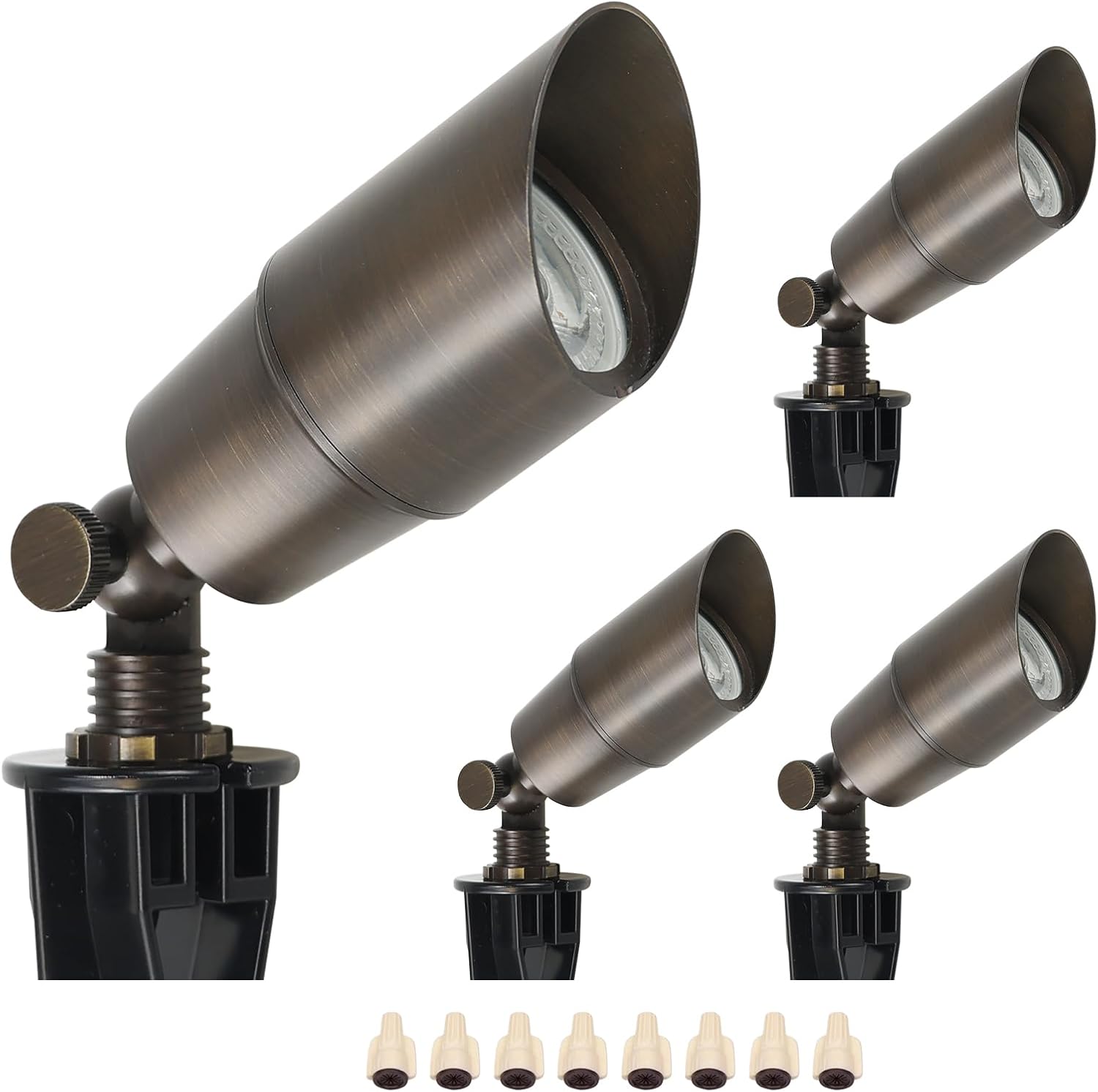Outdoor Lighting Low Voltage - Lampu Sorot LED Kuningan Solid untuk