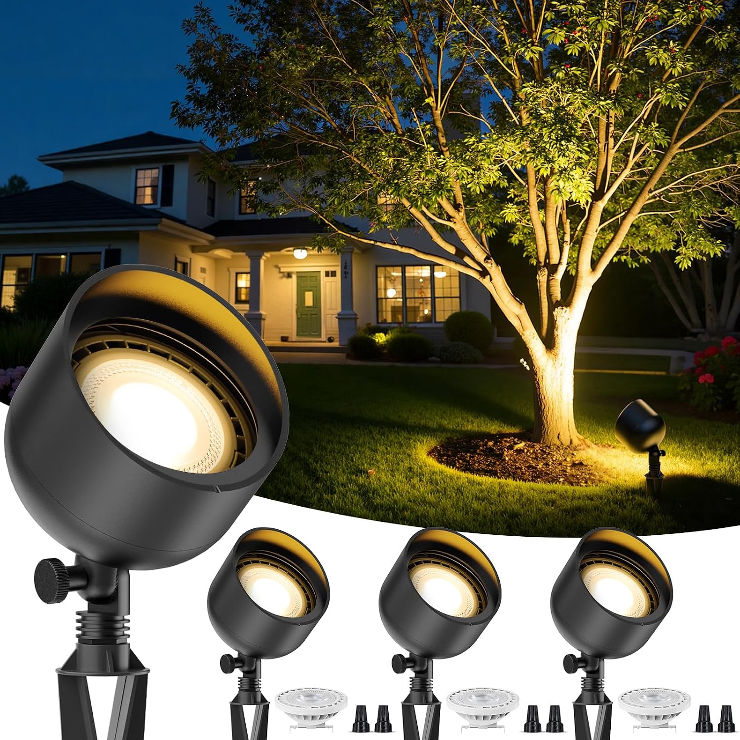Outdoor Lighting Low Voltage - Lampu Sorot LED Lanskap Tegangan Rendah