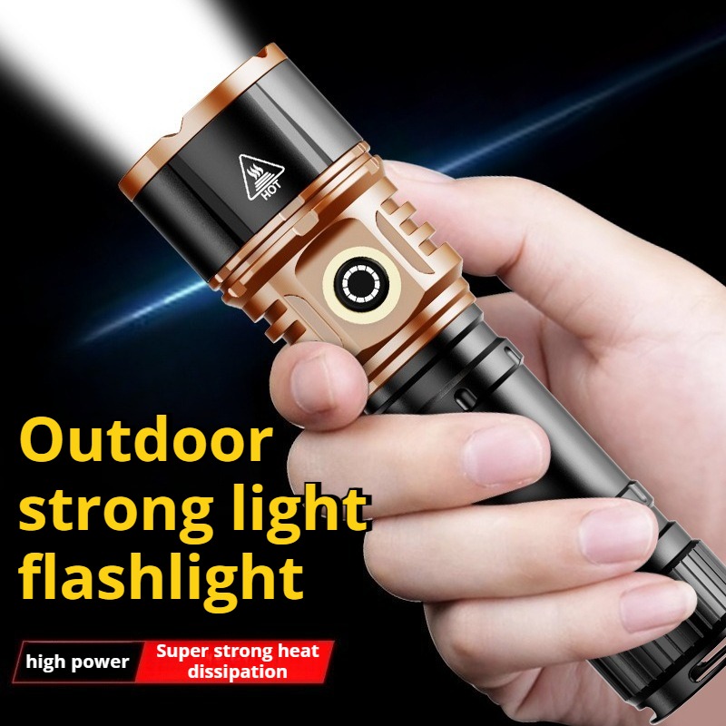 Outdoor Lighting For Camping - Senter LED Daya Tinggi Cahaya Kuat