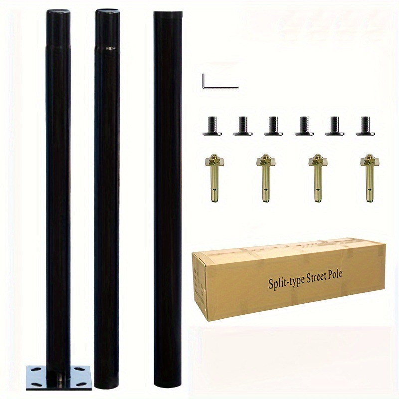 Outdoor Lighting Ground - Tiang Lampu Jalan Tenaga Surya 3m,