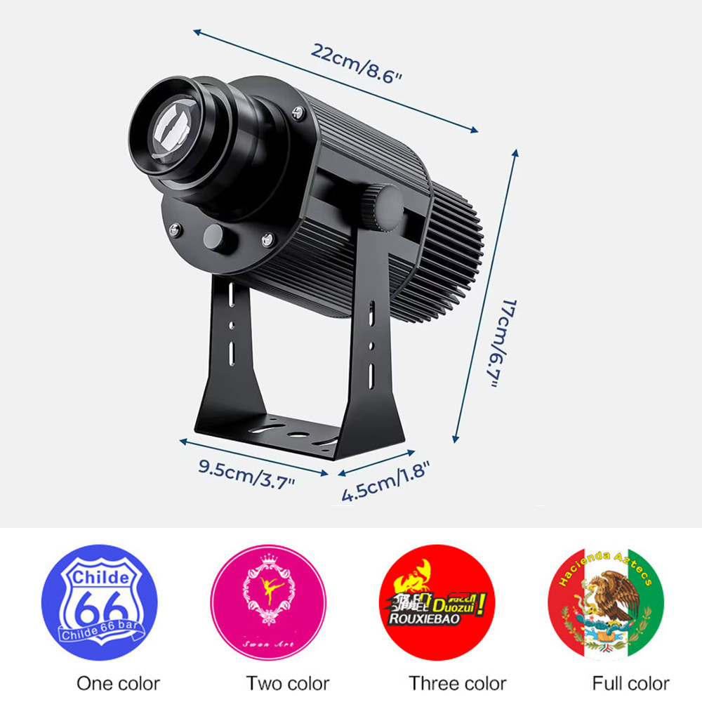Proyektor Gobo LED HD Komersia - Outdoor Lighting Logo ulasan dan harga