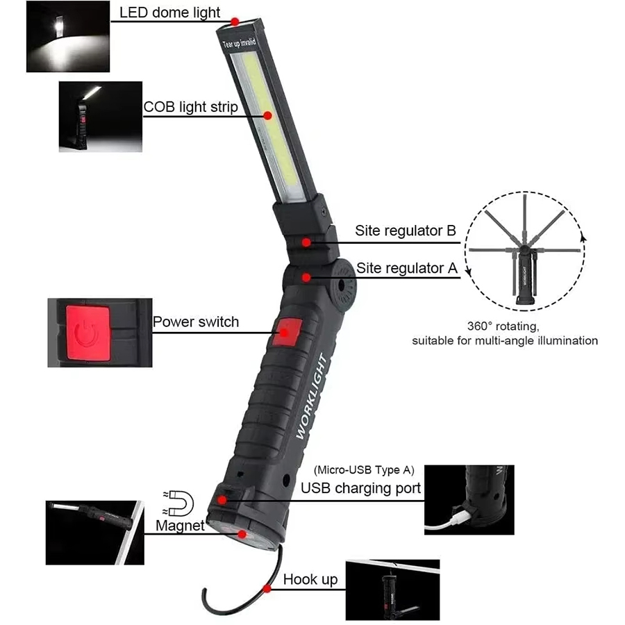 Senter LED Portabel dengan Kai - Outdoor Lighting Junction Box ulasan dan harga