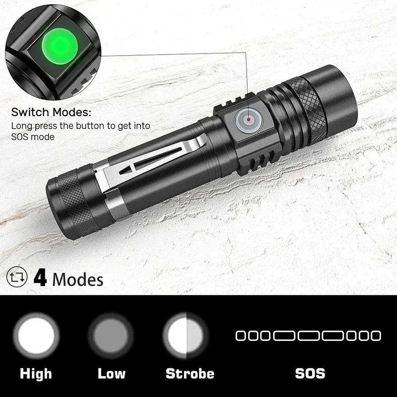 Senter Tangan T6 Isi Ulang Men - Outdoor Lighting Junction Box ulasan dan harga