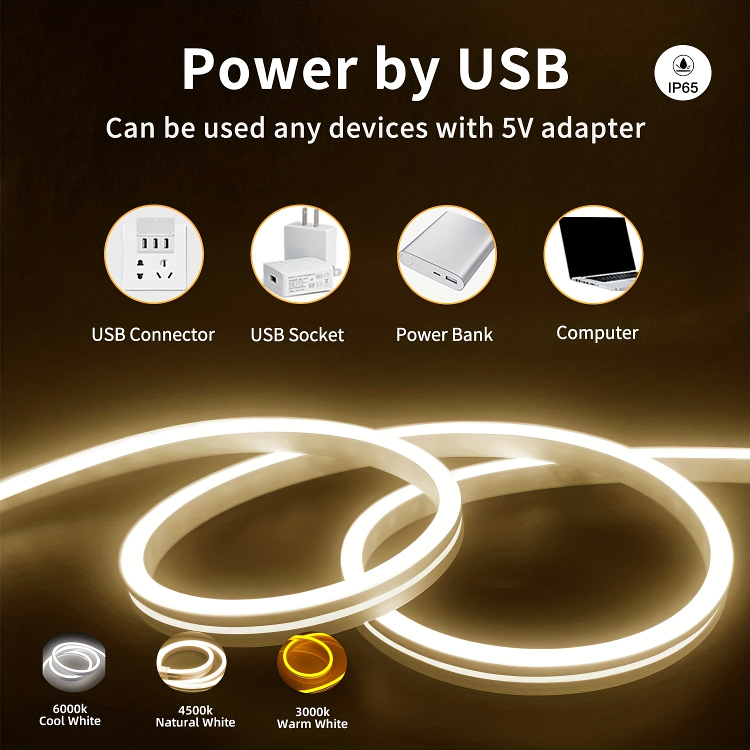 Lampu LED Neon Strip 5V USB Se - Outdoor Lighting Strip ulasan dan harga