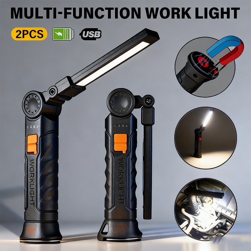 Senter LED COB Portabel Lampu  - Hanging Outdoor Lighting ulasan dan harga