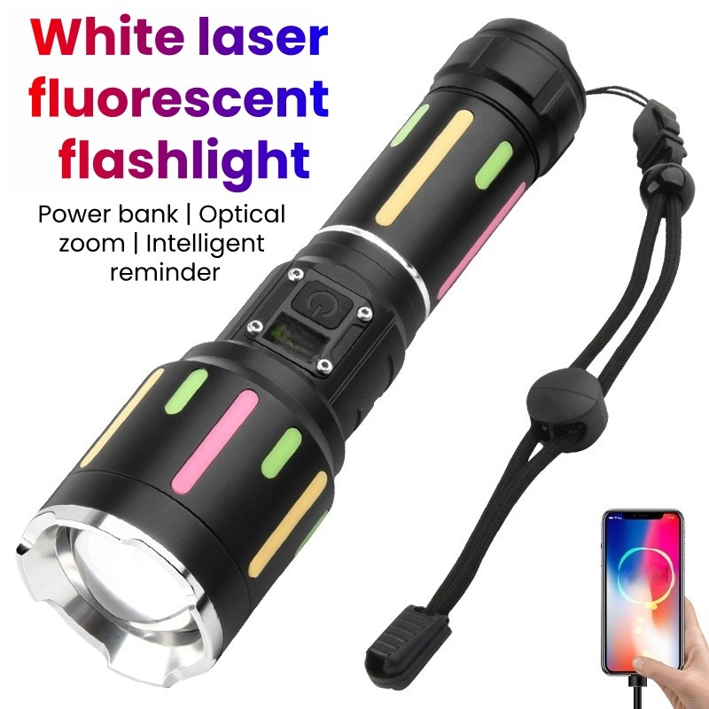 Senter Fluoresen Cahaya Putih  - Outdoor Lighting For Camping ulasan dan harga