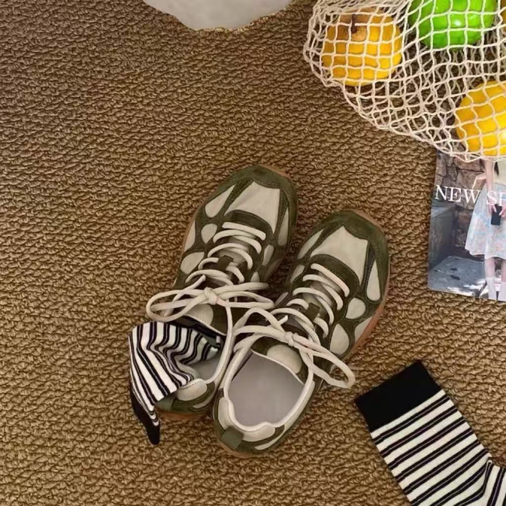 Sepatu Sneakers Vintage Patchw - Outdoor Lighting Round ulasan dan harga