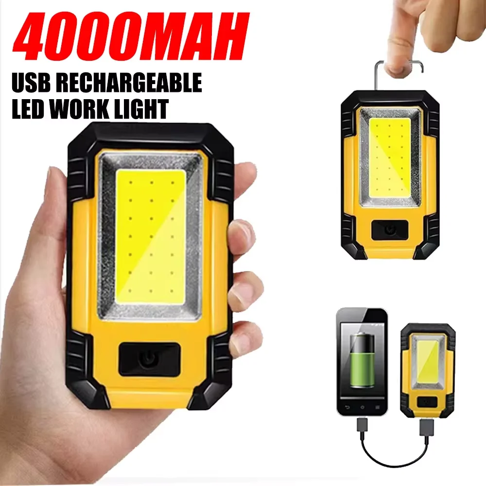 Lampu Kerja Isi Ulang 4000mAh  - Outdoor Lighting Junction Box ulasan dan harga