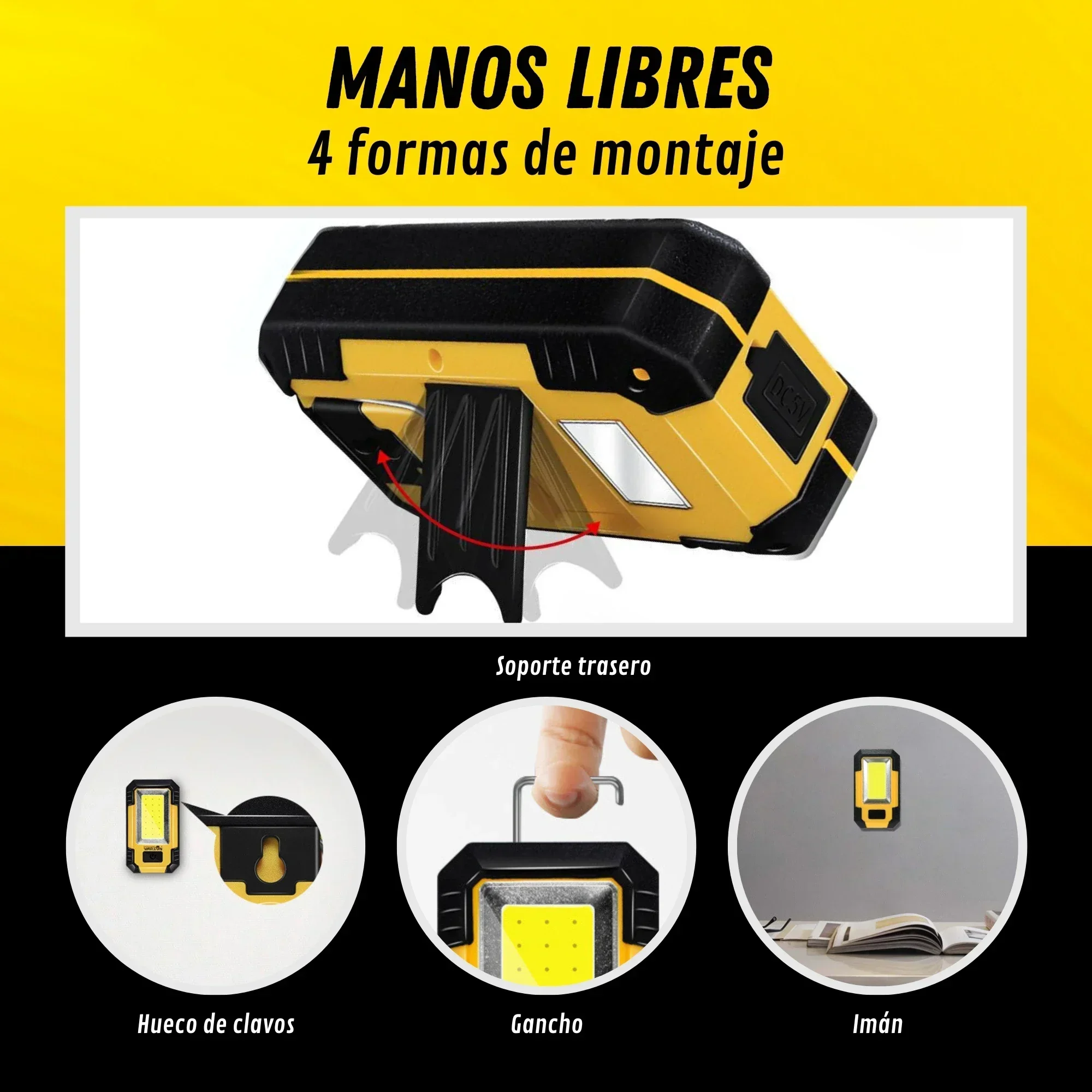 Lampu Kerja Isi Ulang 4000mAh  - Outdoor Lighting Junction Box ulasan dan harga