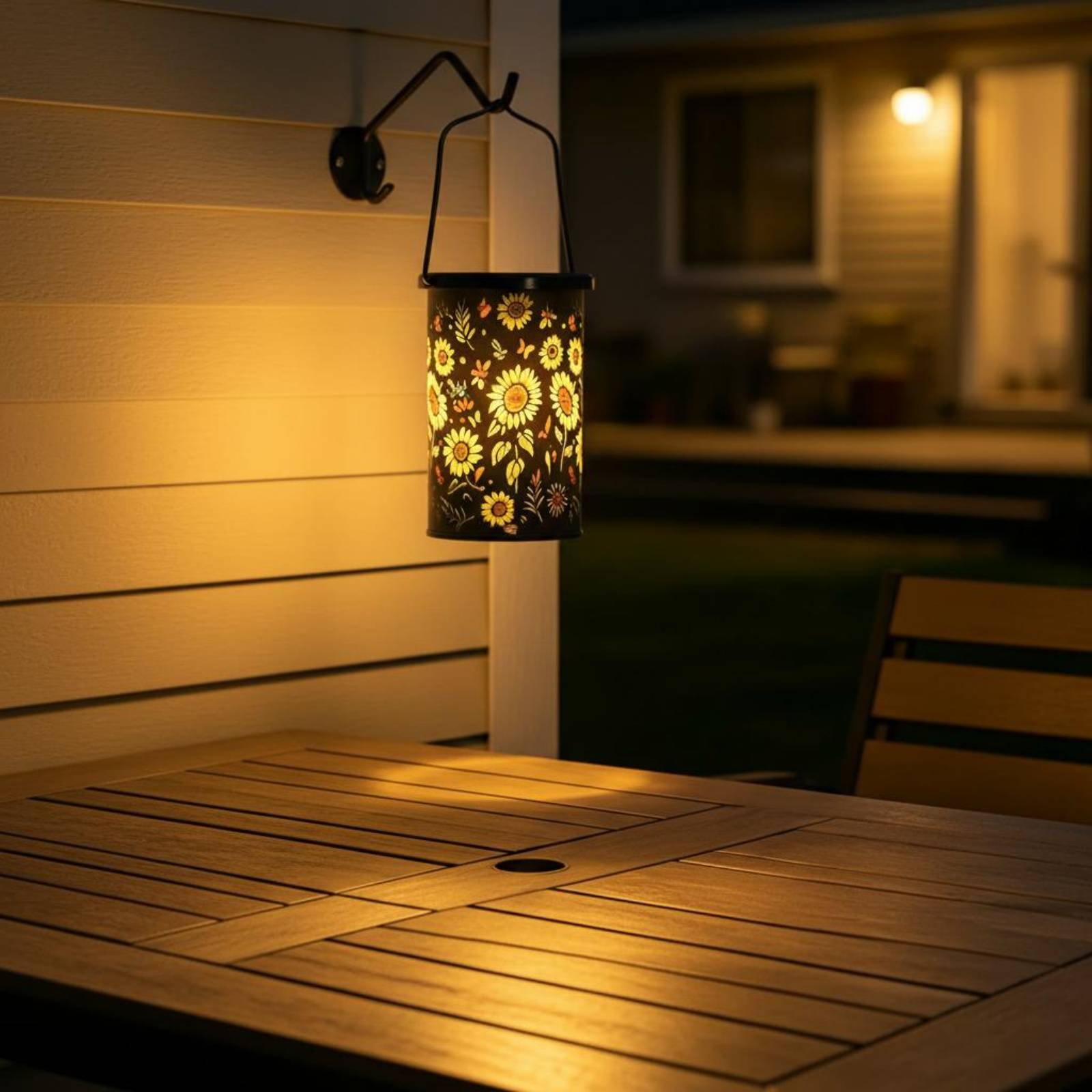 Lentera Bunga Desain Vintage L - Hanging Outdoor Lighting ulasan dan harga