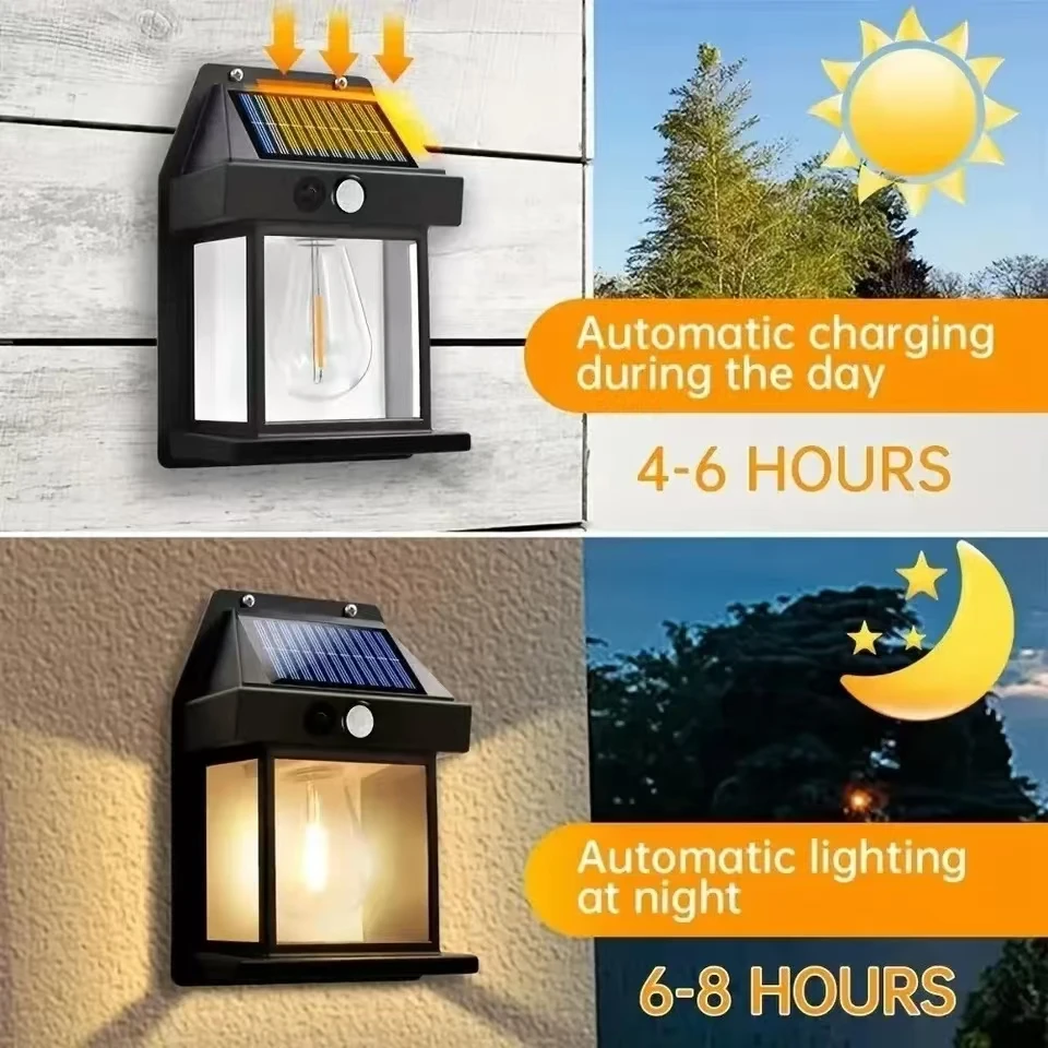 Lampu Dinding Tenaga Surya Tun - Outdoor Lighting Wire ulasan dan harga