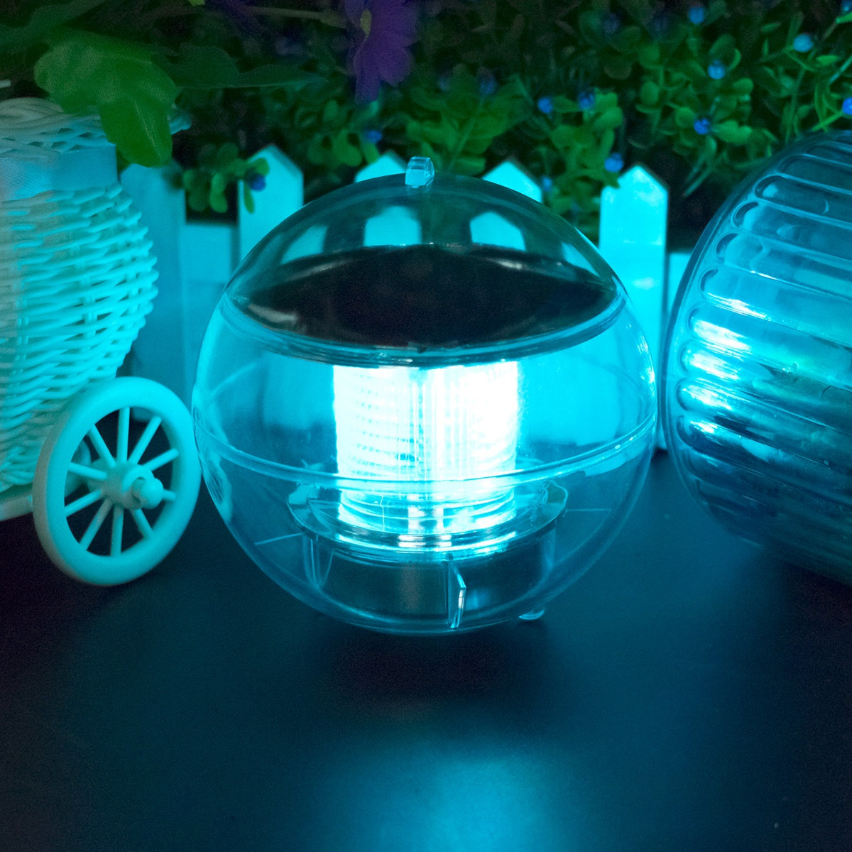 2 Buah Lampu Terapung Tenaga S - Color Changing Outdoor ulasan dan harga