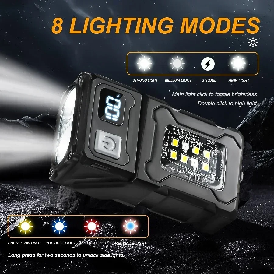 Senter LED Mini USB Isi Ulang  - Outdoor Lighting Junction Box ulasan dan harga