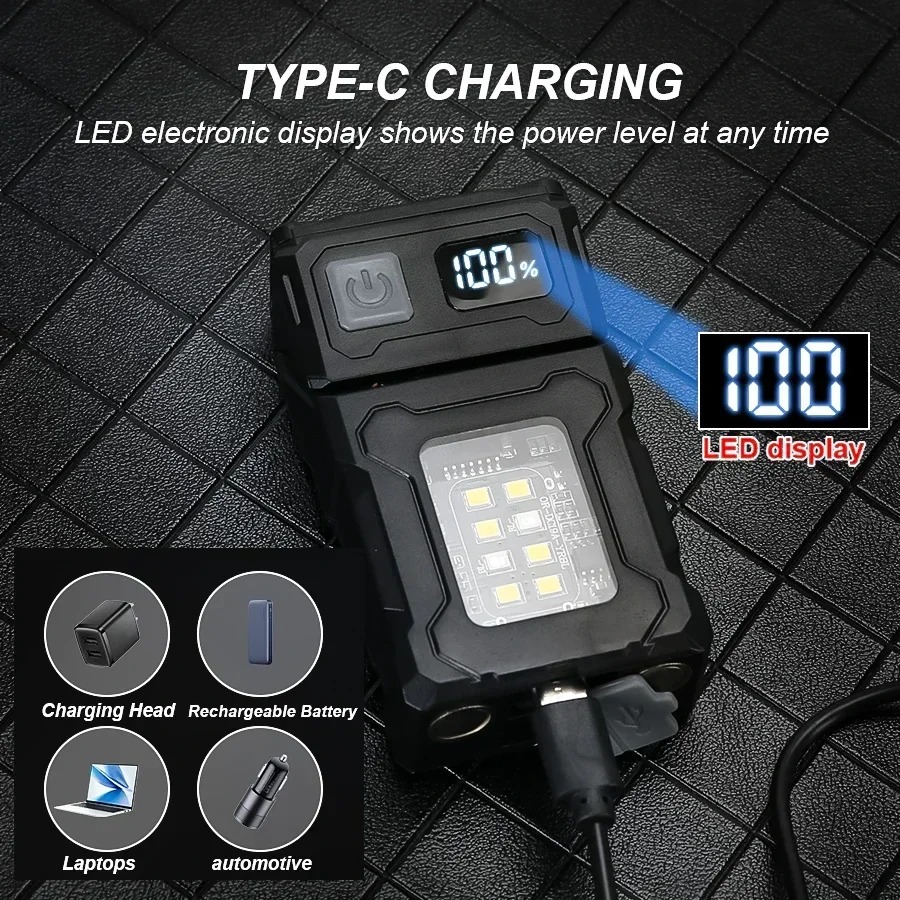 Senter LED Mini USB Isi Ulang  - Outdoor Lighting Junction Box ulasan dan harga