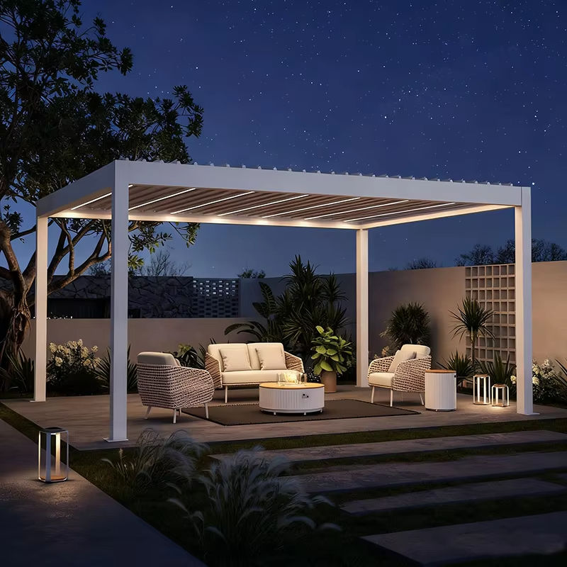Paviliun Tahan Karat untuk Lua - Outdoor Lighting Gazebo ulasan dan harga