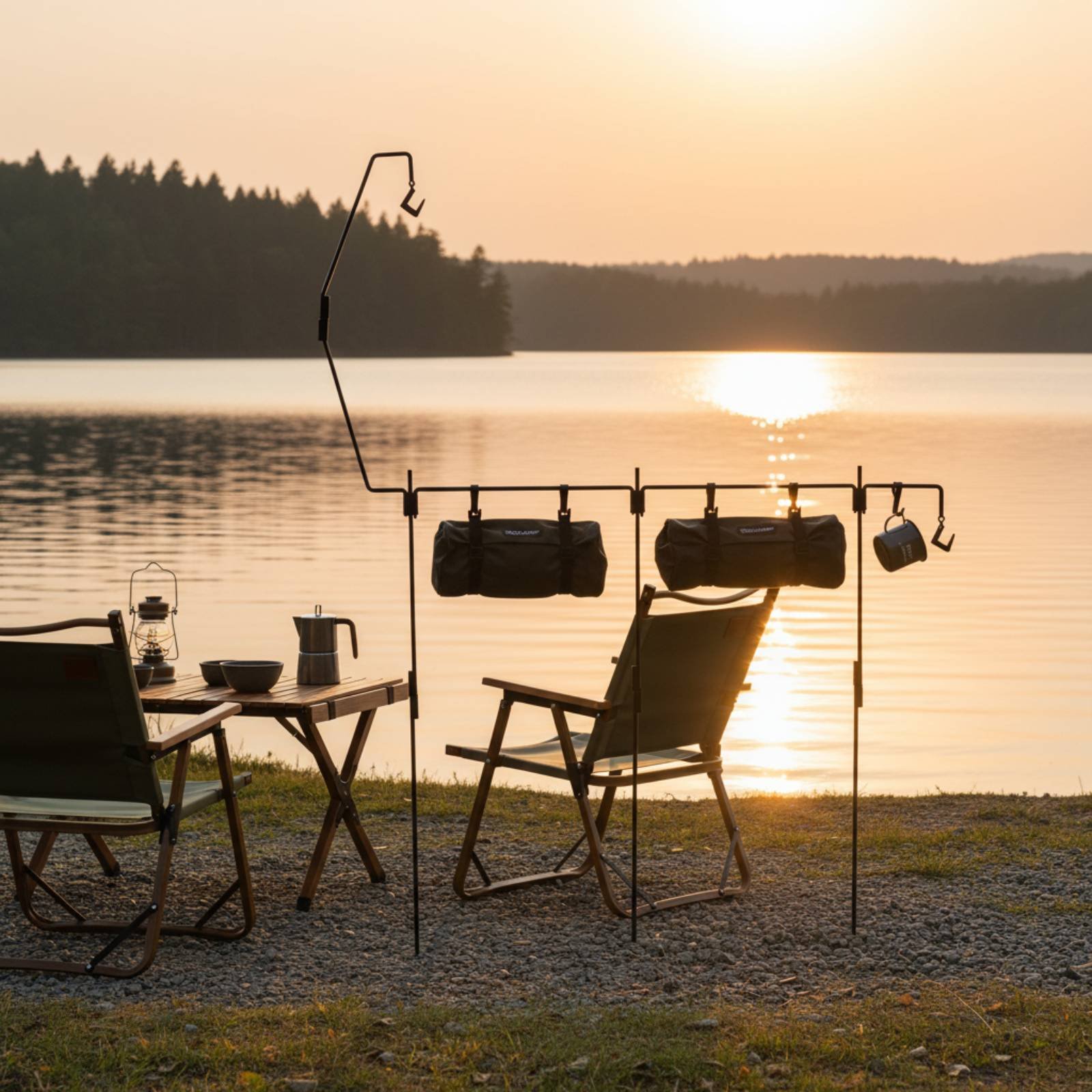Tiang Lampu Camping Mudah Dira - Hanging Outdoor Lighting ulasan dan harga