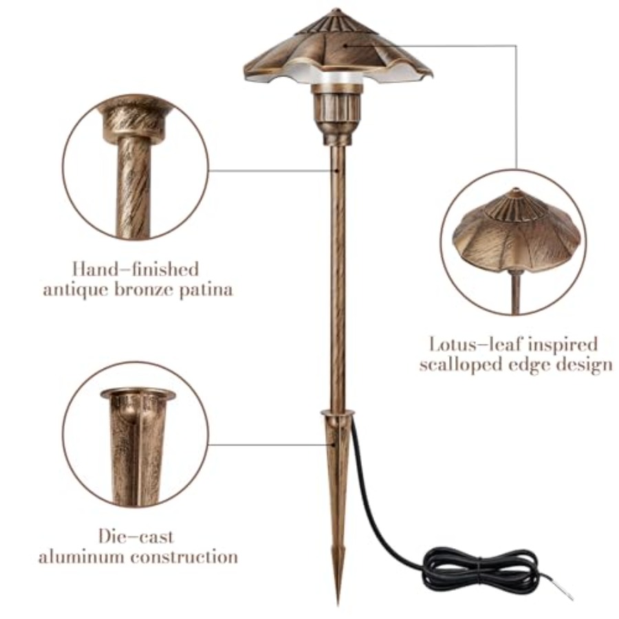 Lampu Lanskap Tegangan Rendah, - Outdoor Lighting Low Voltage ulasan dan harga