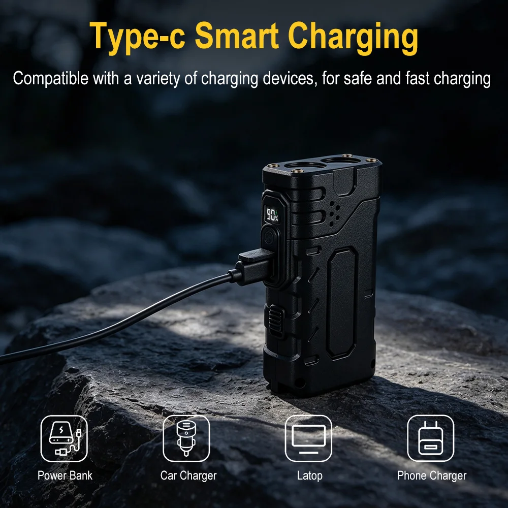 BORUIiT Senter LED EDC dengan  - Outdoor Lighting Junction Box ulasan dan harga