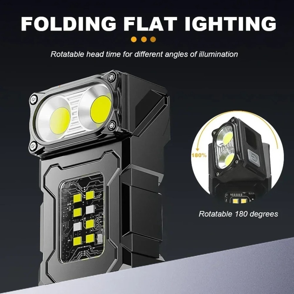 Senter LED Mini Isi Ulang deng - Outdoor Lighting For Camping ulasan dan harga