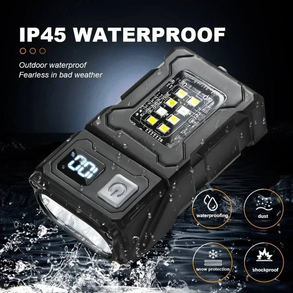 Senter LED Mini Isi Ulang deng - Outdoor Lighting For Camping ulasan dan harga