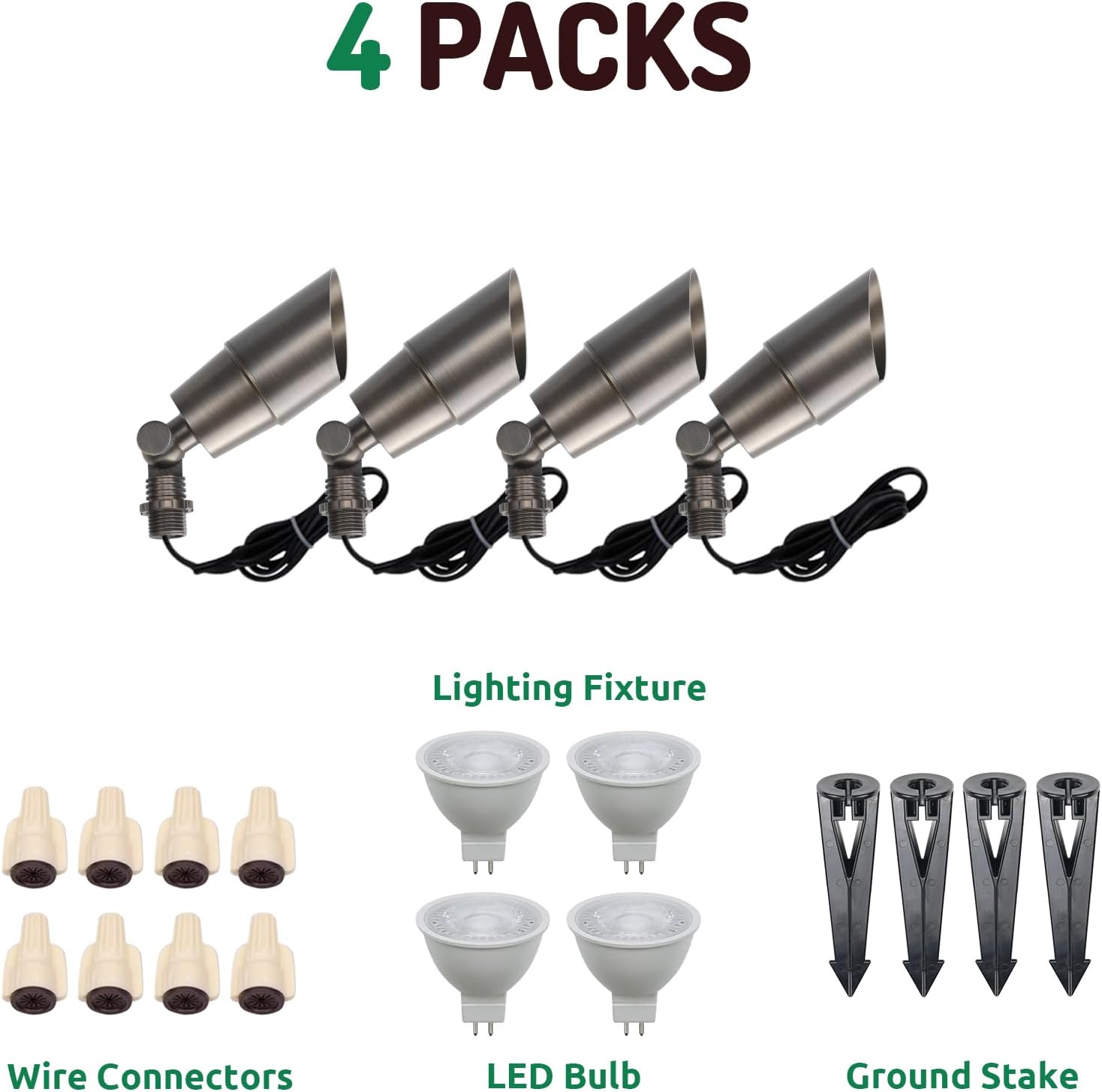 Lampu Sorot LED Kuningan Solid - Outdoor Lighting Low Voltage ulasan dan harga