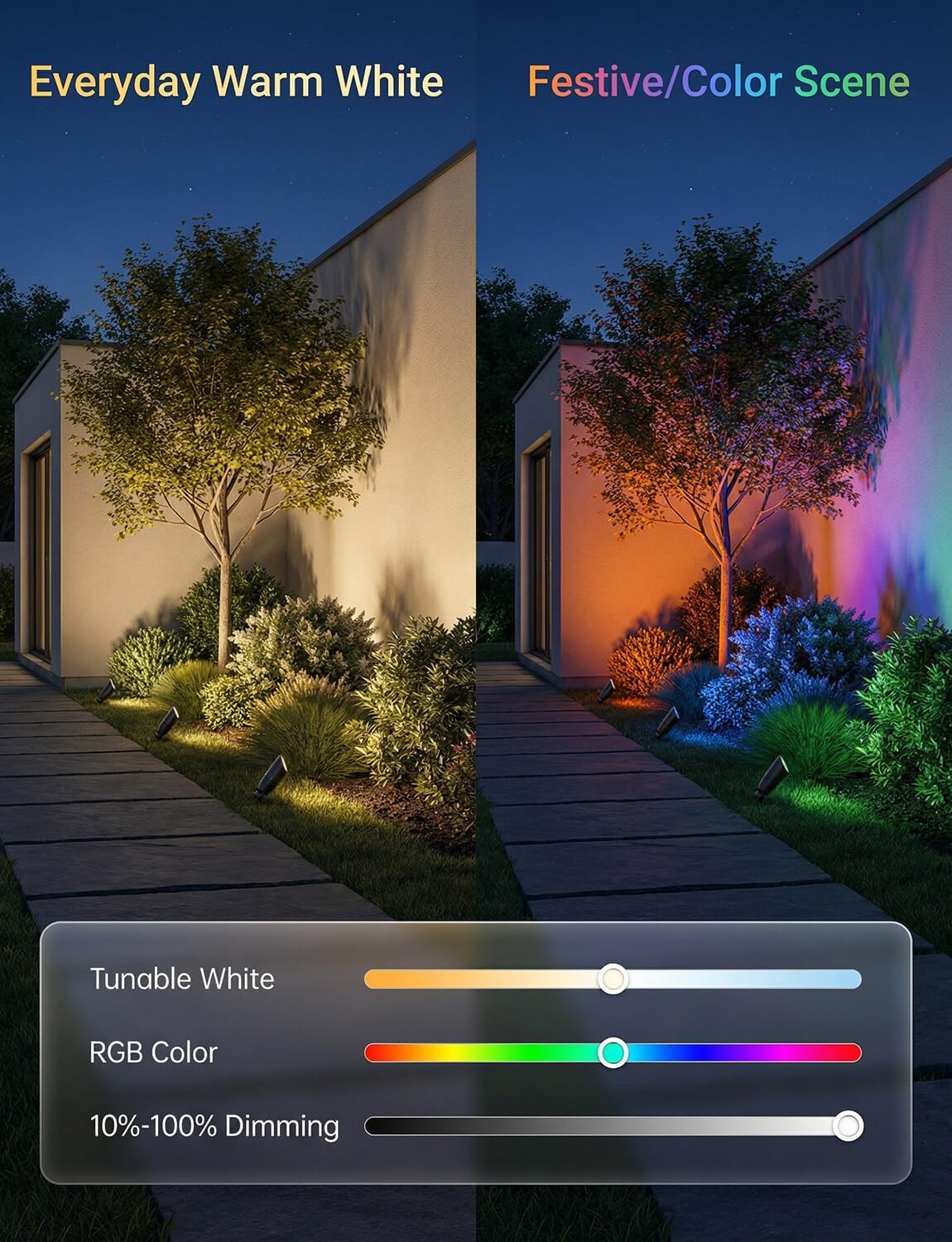 Lampu Sorot Lanskap Luar Ruang - Color Changing Outdoor ulasan dan harga