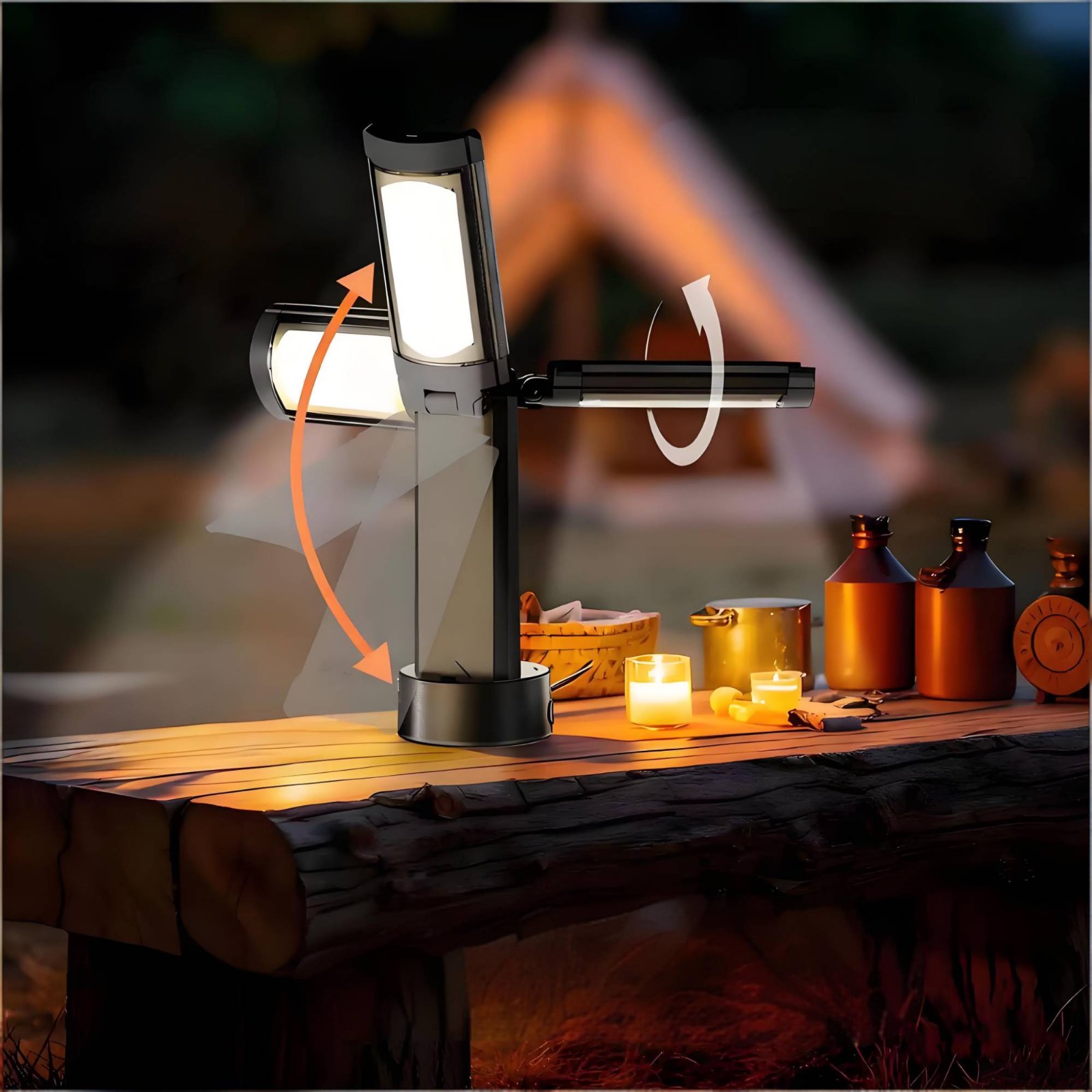 Lampu Tenda Teleskopik Tinggi  - Outdoor Lighting For Camping ulasan dan harga