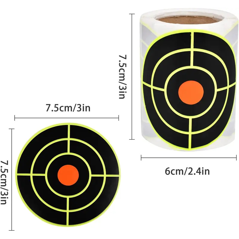 Stiker Target Tembak Reaktif 1 - Color Changing Outdoor ulasan dan harga
