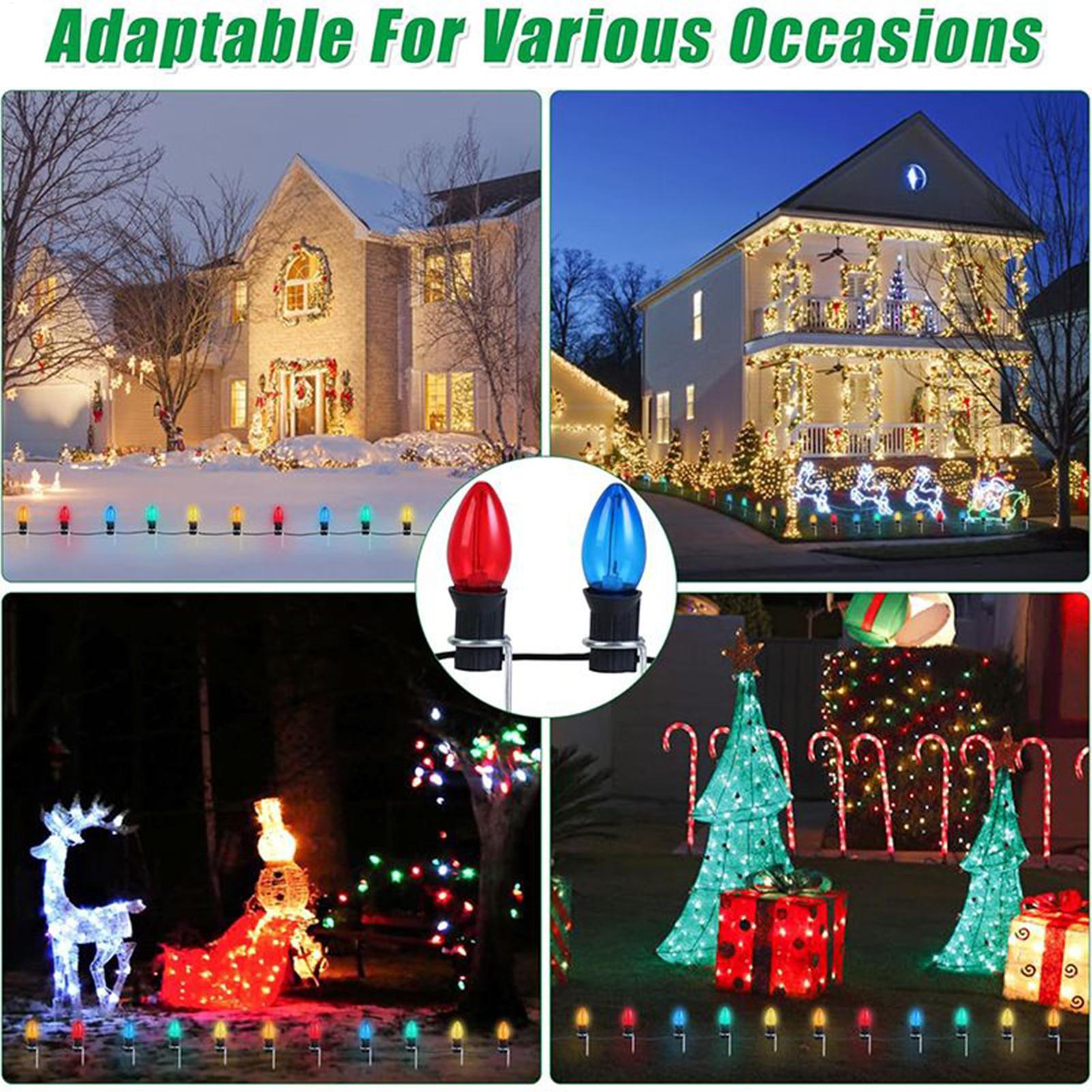 Lampu Natal Tiang Tanam 12-Inc - Outdoor Lighting Ground ulasan dan harga