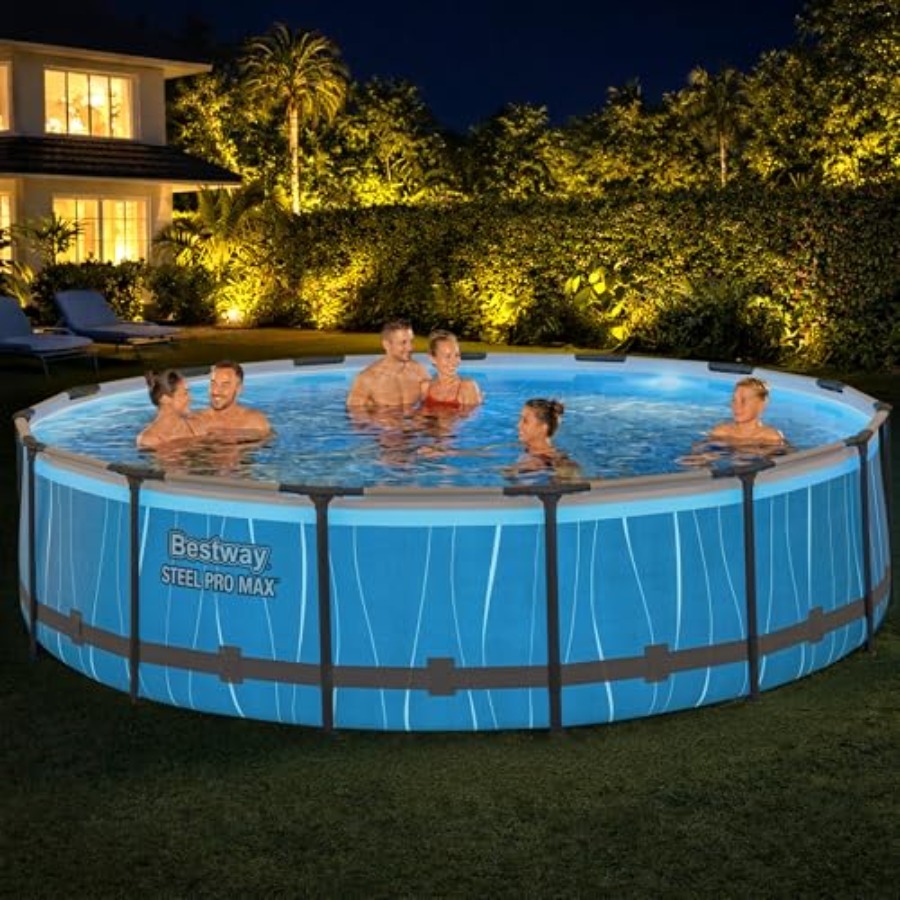 Kolam Renang di Atas Tanah 15' - Outdoor Lighting Ground ulasan dan harga