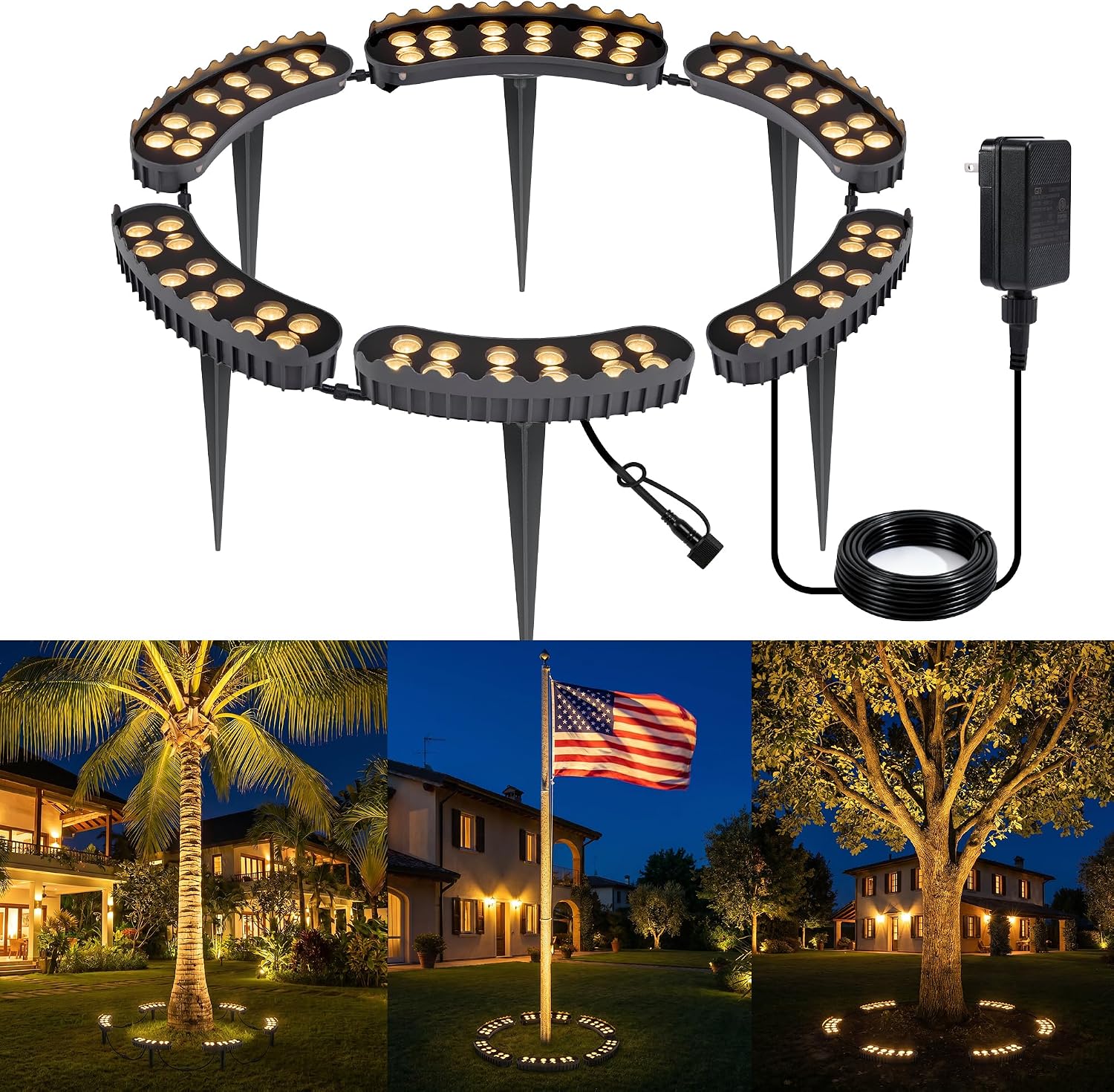 Lampu Pohon Cincin Luar Ruanga - Outdoor Lighting Low Voltage ulasan dan harga
