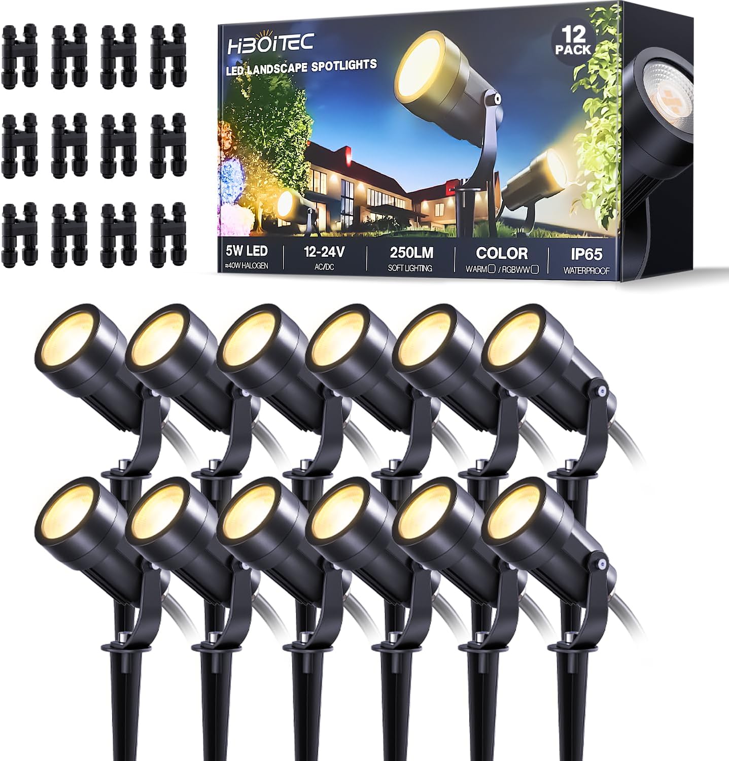 Dua Belas Paket Lampu Lanskap  - Outdoor Lighting Low Voltage ulasan dan harga
