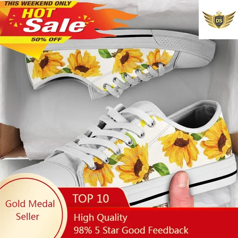 Sepatu Kanvas Cetak Bunga Mata - Outdoor Lighting Round ulasan dan harga
